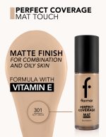 کرم پودر پرفکت کاوریج مات Mat Touch Foundation - تصویر 2