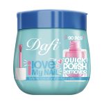 دستمال مرطوب لاک پاک کن قوطی دافی